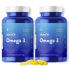 Liv Nutrition Omega Aceite Pescado Cápsulas Veganas Gluten Epa Dha