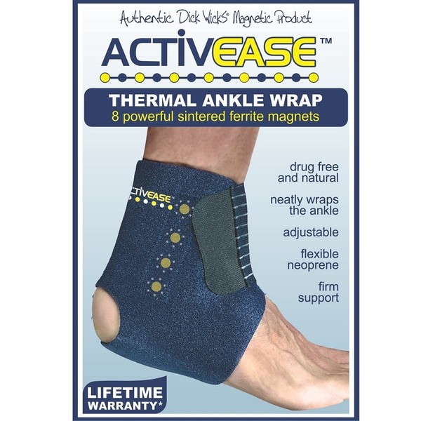 Dick Wicks Activease Magnetic Ankle Support (One Size)