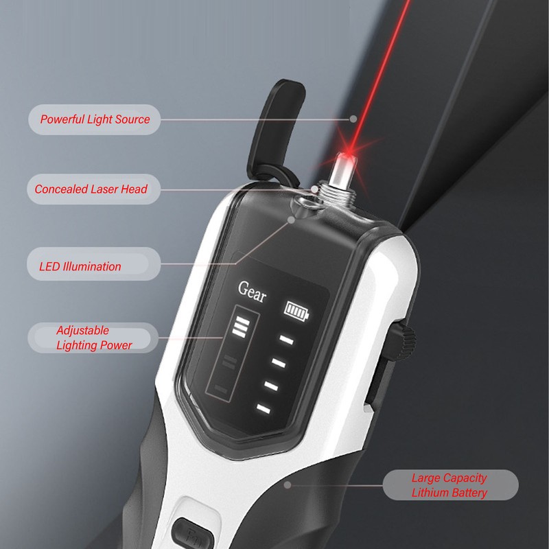 Visual Fault Locator Portable 10KM Concealed Fiber Optic Cable Tester