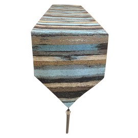 Classic European Style Table Runner Home Tablecover Decorative with Tassels Dining Decoration for Wedding Party