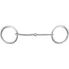 Classic Equine O-Ring Bit, Twisted Wire Snaffle