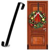Christmas Wreath Hook, Wreath Hanger, Entryway, S-Shaped Hook, Black, New