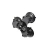 RAM MOUNTS Triple Suction Cup Base 1.5" Ball RAP-365-224-1U Black
