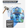 Oumurs DOT Youth Dirt Bike Helmet with Goggles & Gloves