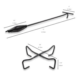 Decoivi Dutch Oven Stand and Lifter, Black, DD-SR-DOSL-03