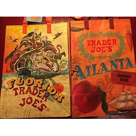 Atlanta & Florida Theme Trader Joe's Shopping Reusable Bags