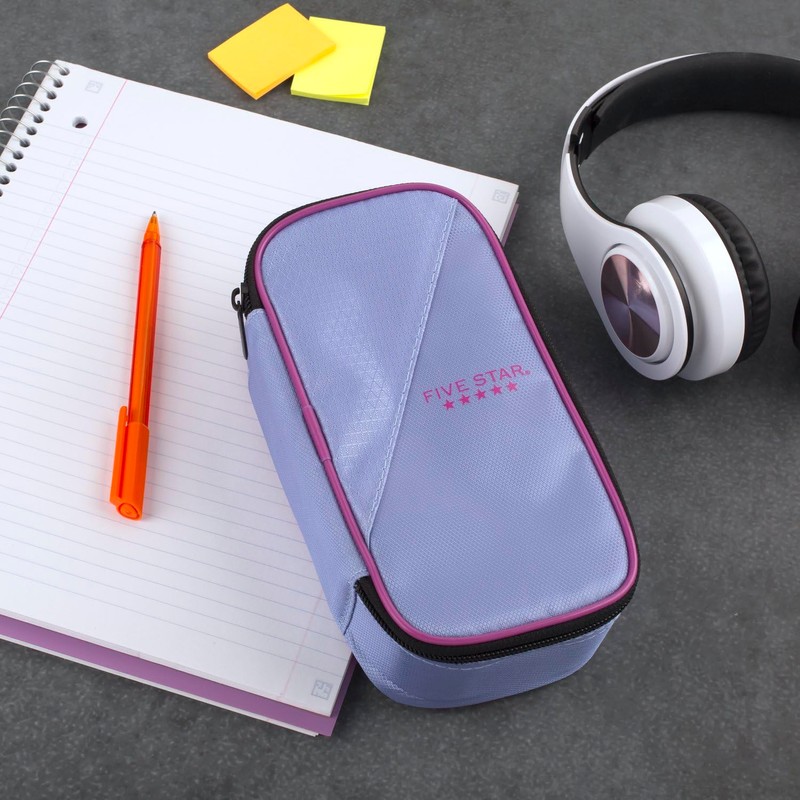 Five Star Pencil Pouch, Pen Case, Storage Organizer for School
