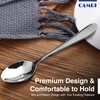 CAMRI Teaspoons Set of 6-13.2 cm / 5.19 in, Stainless