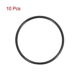 sourcing map Nitrile Rubber O-Rings 50mm OD 43.8mm ID 3.1mm Width, Metric Sealing Gasket, Pack of 10