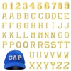 Cedryn 72 PCS Iron on Letter Patches A-Z Numbers 0-9