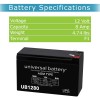 UPG 12V 8Ah Sealed Lead Acid Battery for Cyclops Colossus