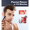 Electric Back Shaver for Men, Long Handle Body Grooming Kit