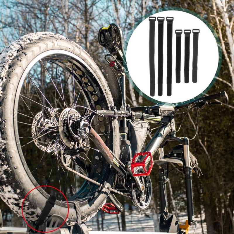 6 Correas De para Sujetar Equipaje Y Ruedas De Bicicleta