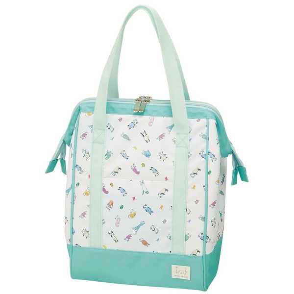 Skater KGAW1 Cooling Double Lunch Bag, Wide Gusset, Candies, Akiko