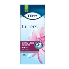 Tena Extra Long Liners X 24 (Limit 4 per order)