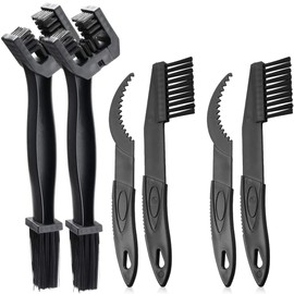 6 Stück Ketten Reinigungsbürste, Kettenreiniger Motorrad, Kettenreiniger Bürste, Kettenreiniger Fahrradkette, Kettenreiniger Fahrradkette, Motorrad Fahrrad Wartungswerkzeug