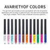 Kyannkara Liquid Eyeliner Colorful Matte Glitter Neon Eyeliner Pencil Pigmented