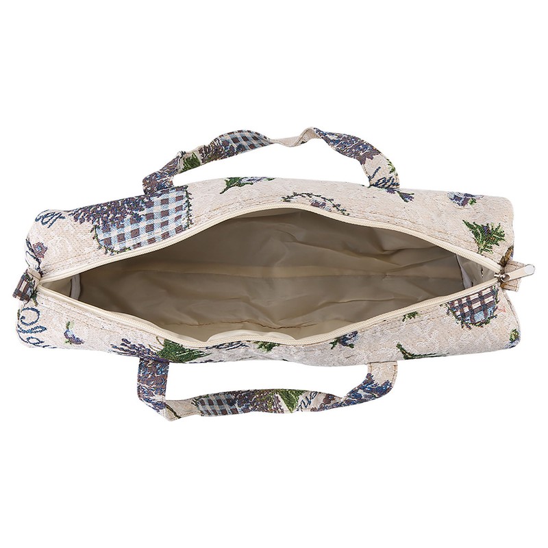 Household Fabric Crafts Knitting Needles Storage Sweater Woven Organizer Bag