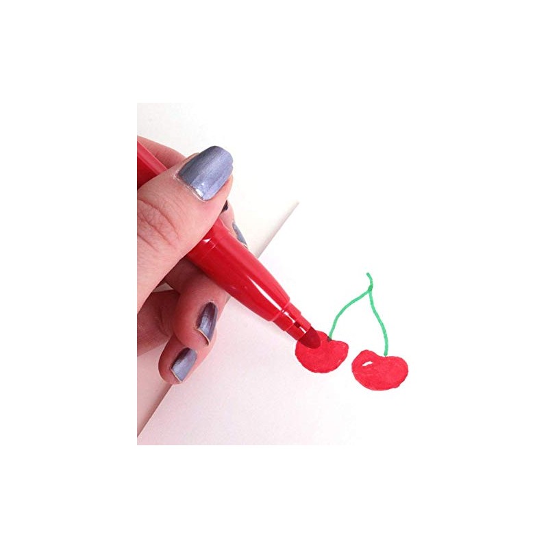 JMS® - 24 Pen Marker Pack - 8 Fibre/8 Brush/8