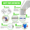 Baby Door Jumpers and Bouncers Exerciser Set with Door Clamp