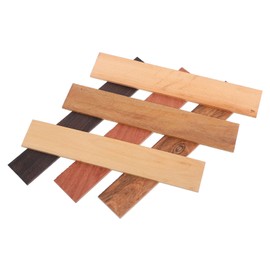 TEHAUX 6 pcs Textured Wood Panels for DIY Crafts Replacement Garden Bench Sturdy and Portable Wooden Boards for Engraving and Garden Projects