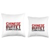 Chinese Buffet Connoisseur . Throw Pillow