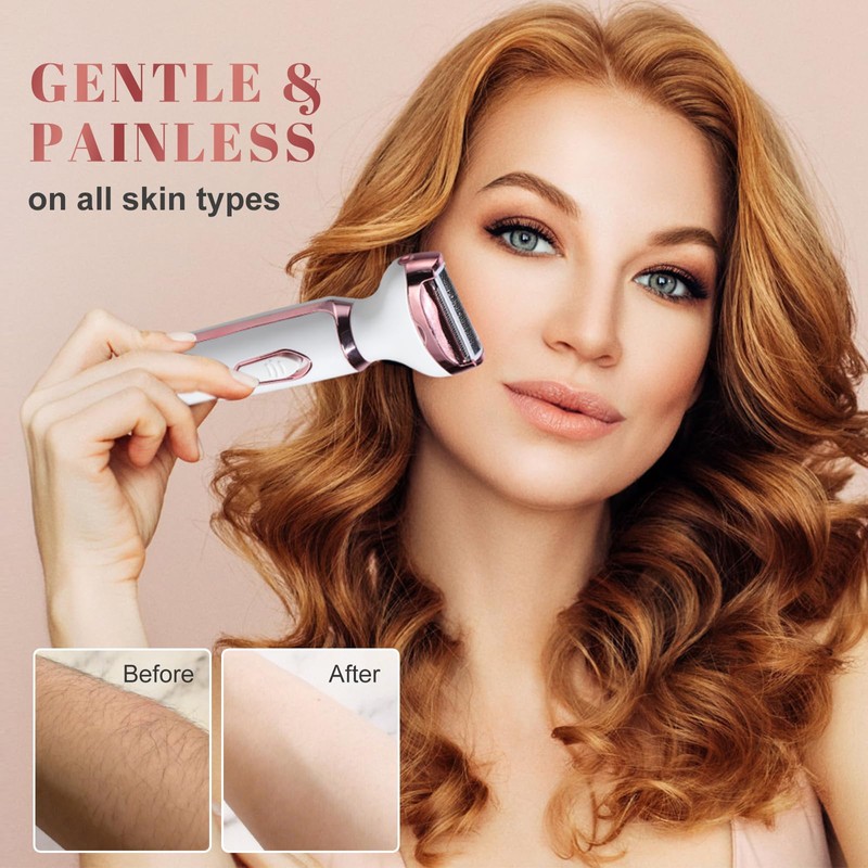 Oneleaf Electric Body Hair Trimmer for Men & Women –