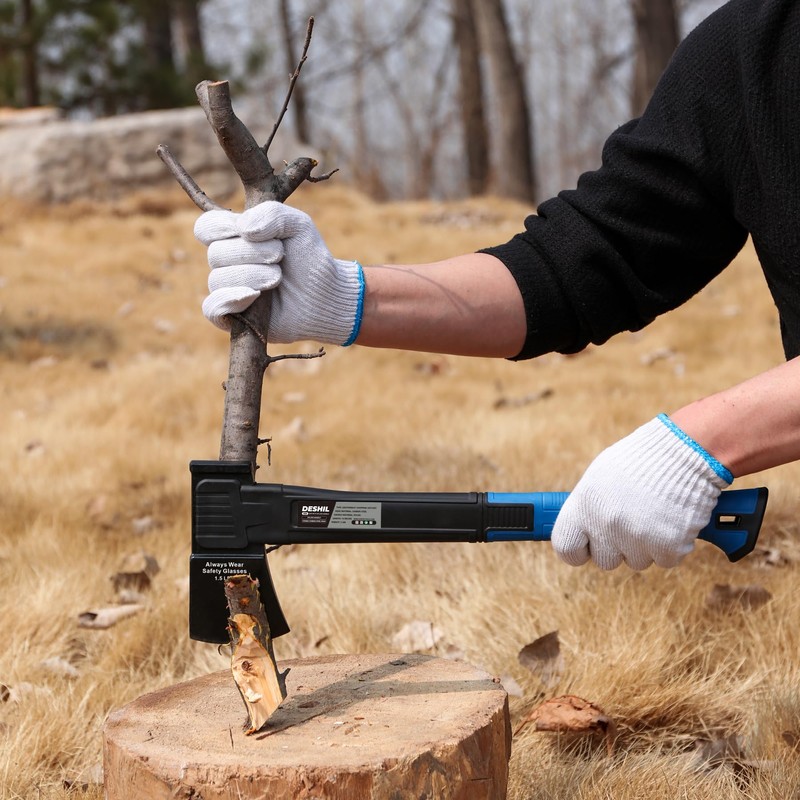 Chopping Axe, 14”Camping Outdoor Hatchet for Wood Splitting and Kindling,