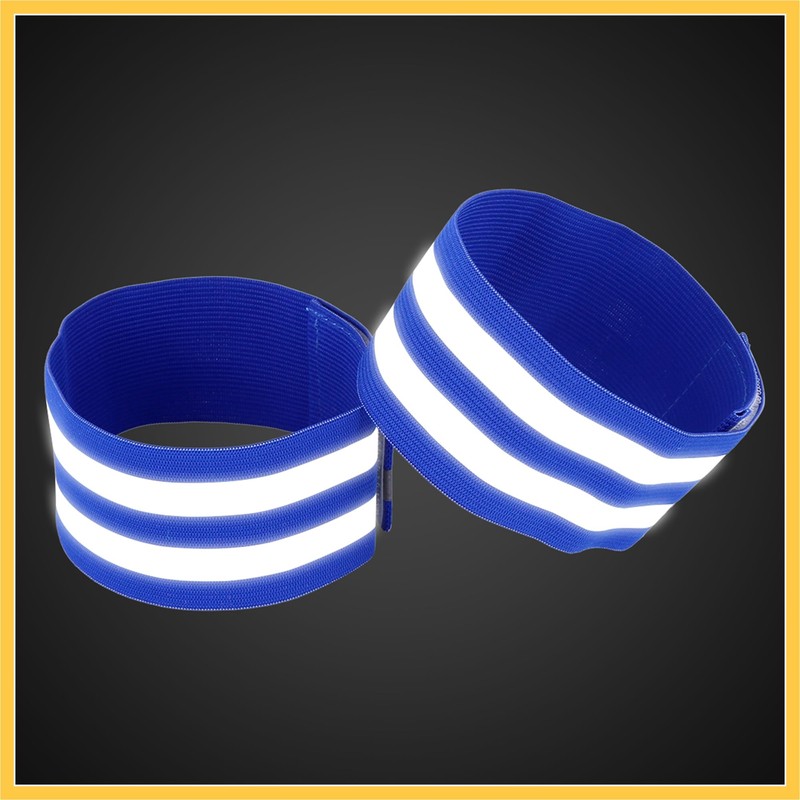 REPAIROCK 8pcs Reflective Bands for Arm Reflective Armbands High Visibility