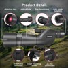 Compact 25-75x60 Spotting Scope Target Shooting Bird Watching Spotter Scope