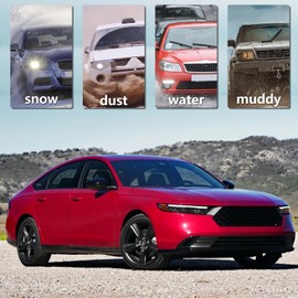 XUKEY 4PCS Mud Flaps Splash Guard for Honda Accord 2025 2024 2023 Mudguards Mudflaps Fender Tire Protector Rear Front Car Accessories Replacement