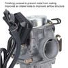 Motorcycle ATV Carb Carburetor Replacment with Oil Pipe for 4