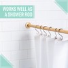 Home Details 42"-74" Inch Tension Curtain Rod | Adjustable |