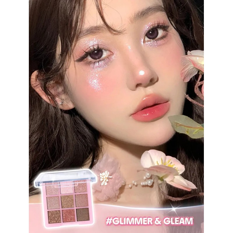 Sheglam Glimmer & Gleam Paleta De Sombras 9 Tonos