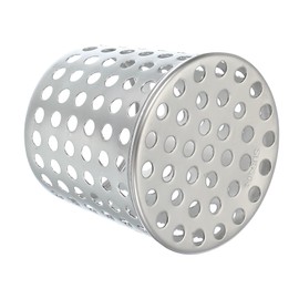 PATIKIL Gutter Guard Filter 2.5"-2", PVC Termination Cap Mesh Screen Roof Vent Cover Stainless Steel Conical Exhaust Pipe Cover Downspout Guard Filter Strainer for Downspout Silver