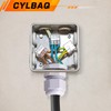 Cable Gland Set, 12 Pieces Cable Gland M20 Cable Duct
