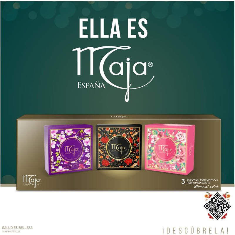 Maja, Set de Regalo con 3 Jabones en Barra Aromticos;