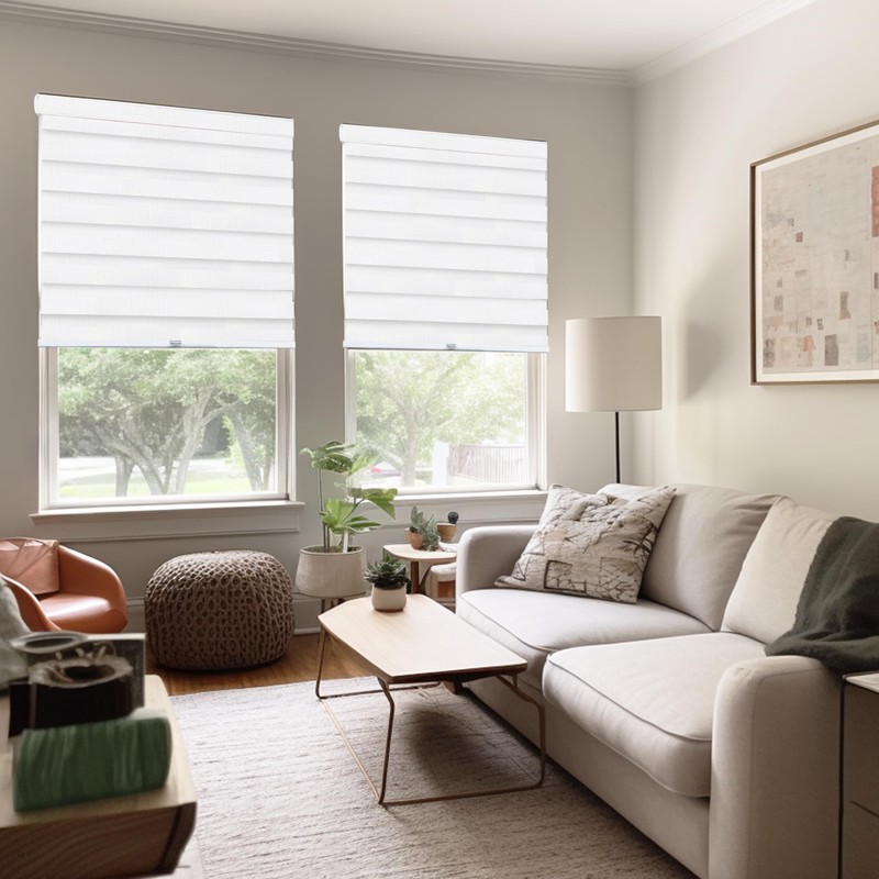 CHICOLOGY Zebra Blinds , Roller Window Shades , Blinds for