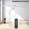 EPABINA 36W Ultra Bright Architect Desk Lamp with Clamp, Tall