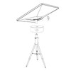 Starlink Mini Tripod Adapter - Aluminum Alloy Tripod Mount Adapter