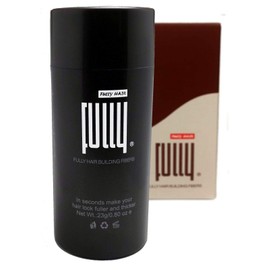 FULLY Hair Thickener, Hair Fibres for More Fullness/Volume, Pack of 1 (1 x 23 g) (Medium Brown))