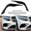 Front Bumper Wind Knife Fin Car Gloss Black Fog Light