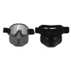 Motorcycle Face Mask Goggles Dust Wind UV Proof Riding Glasses