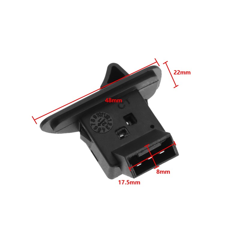 YINETTECH Motorcycle Light Switch Compatible with Hexagon Skipper Super Hexagon