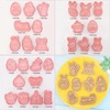 Joinor 26pcs Easter Cookie Cutters Stamps Biscuit Baking Tools Embossing
