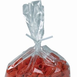 5"x5/32" Plastic Twist Ties, White, 2000 Pack