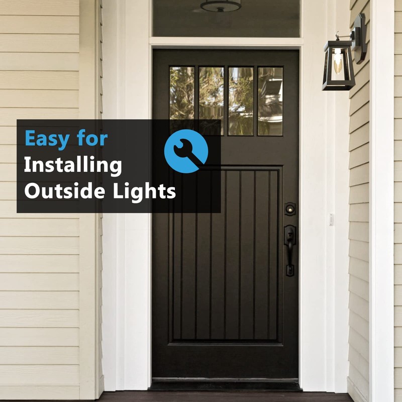 Siding Mounting Kit, Siding Mount Block, Outdoor Light Mounting Block