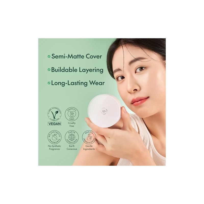 PURITO SEOUL Wonder Releaf Centella BB Cushion #21 Beige claro,