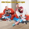 Foam Drone for Kids – RC Fighter Jet with Lights,