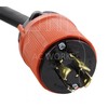 AC WORKS NEMA L14-20 Rubber SOOW 12/4 Extension Cord (10FT)